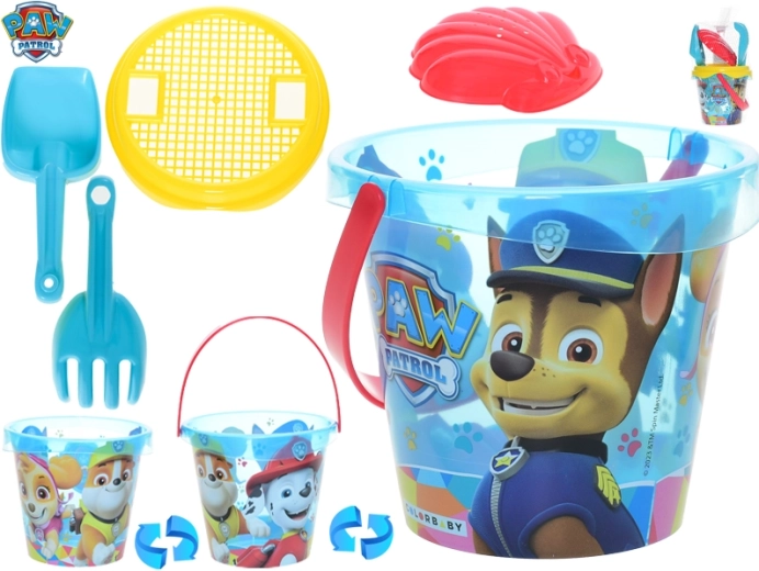 Set de arena PAW Patrol de 5 piezas