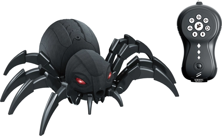 Araña RC humeante con control remoto 30 cm