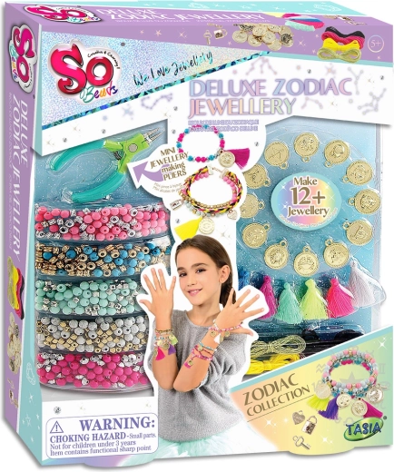 Set deluxe para hacer pulseras del zodiaco con alicates TASIA