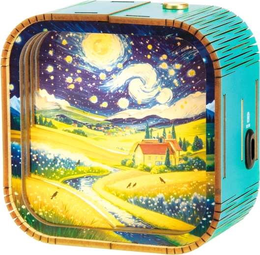 2Kids Toys rompecabezas 3D de madera lámpara Paisaje bajo las estrellas - 1 pieza