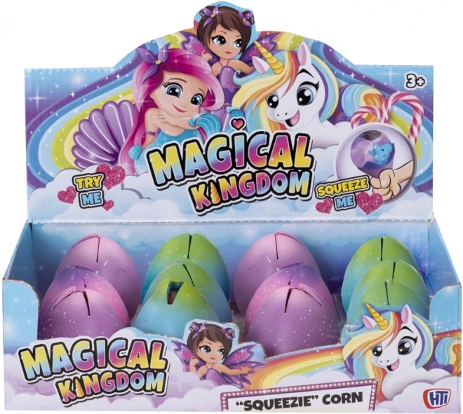 Huevo antiestrés con unicornio