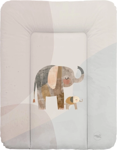 Ceba baby cambiador blando Basic Elephant Family 50 × 70 cm