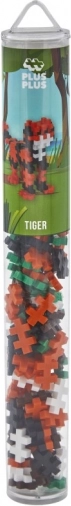 Plus-Plus tubo Tigre 100 piezas