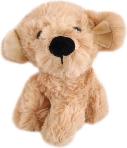 Perro de peluche sentado 16 cm