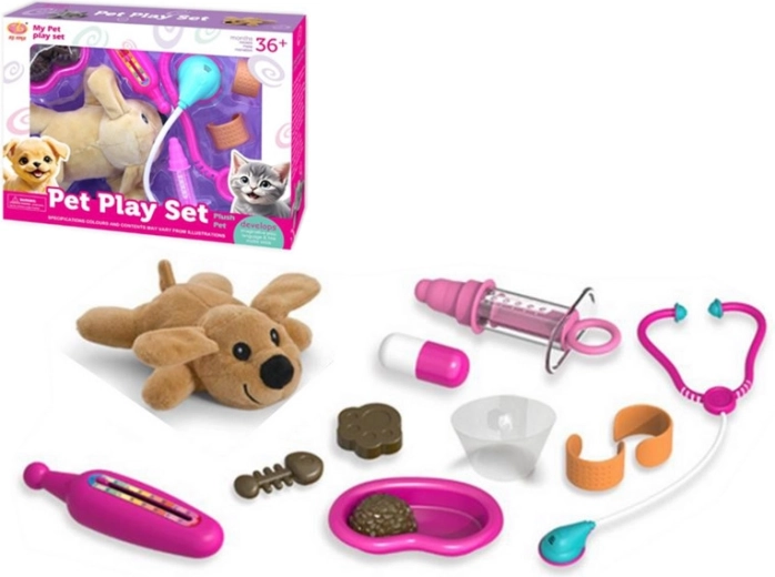 Set veterinario infantil para jugar