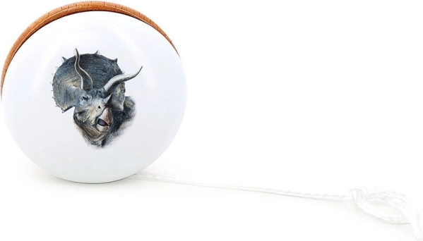 Vilac yo-yo de madera Triceratops
