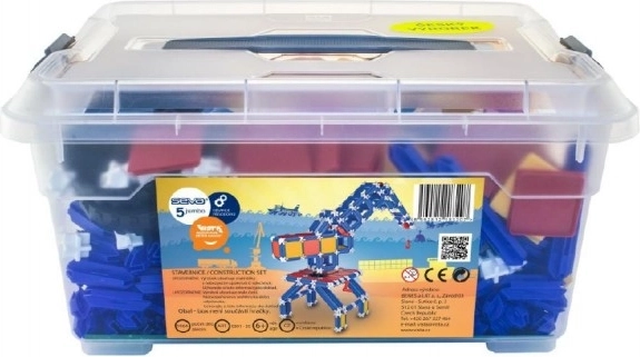 Juego de construcción SEVA 5 Jumbo set de plástico 1064 piezas en caja