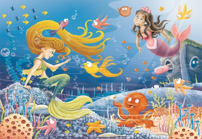 Puzzle Historias de la sirena 60 piezas RAVENSBURGER