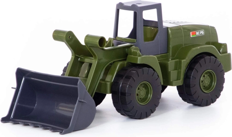 Tractor militar Achát con cargadora