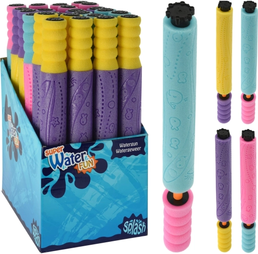 Pistola de agua infantil de espuma EVA 42 × 5 cm, surtido de colores