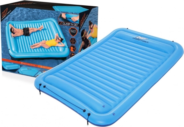 Isla flotante inflable HYDRO-FORCE Sun Soaker para 4 personas