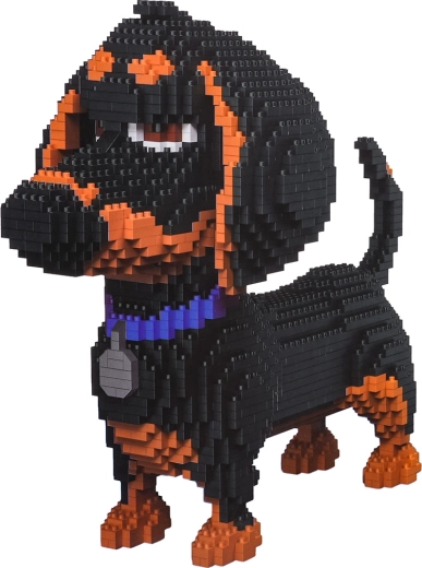 Set de construcción perro salchicha 1930 piezas para adolescentes 14+ y adultos