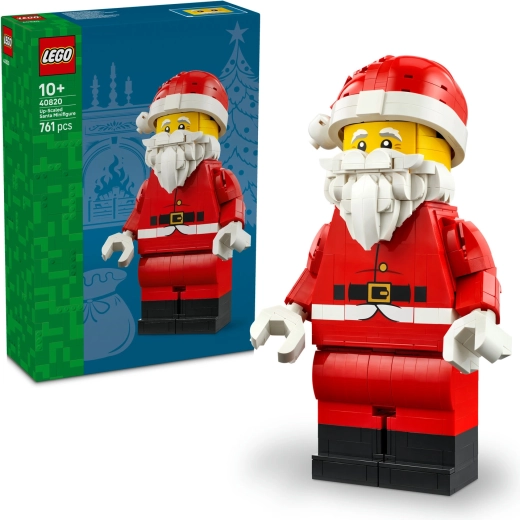 LEGO Iconic minifigura ampliada de Santa Claus