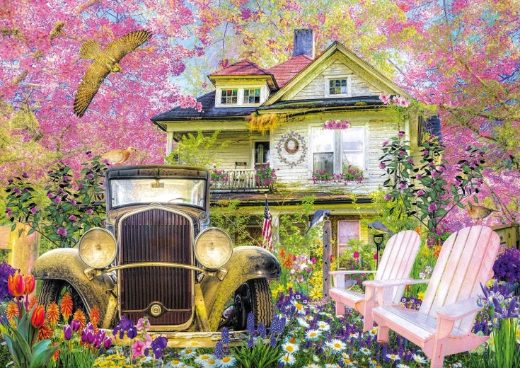 Puzzle Bluebird Un poco de nostalgia 1000 piezas