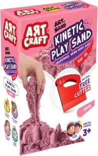 Arena cinética Art Craft rosa 500 g