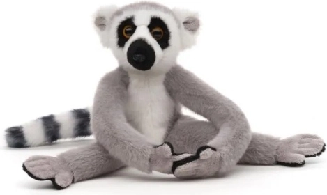 Lémur de peluche con velcro