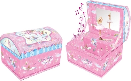 Joyero musical con unicornio
