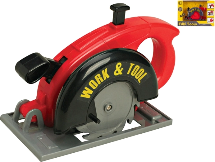 Sierra circular infantil con volante de inercia 15 cm