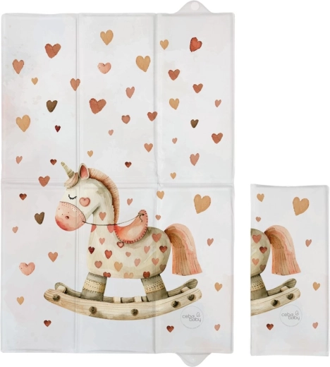 Ceba baby cambiador de viaje basic rocking horse 60 × 40 cm