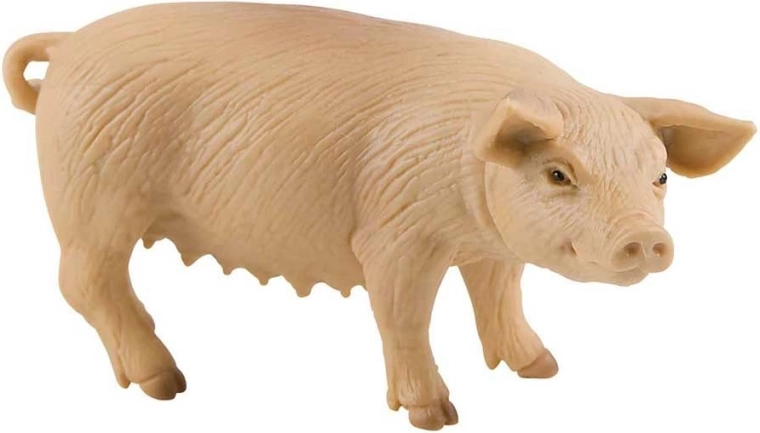 BULLYLAND cerda – figura pintada a mano