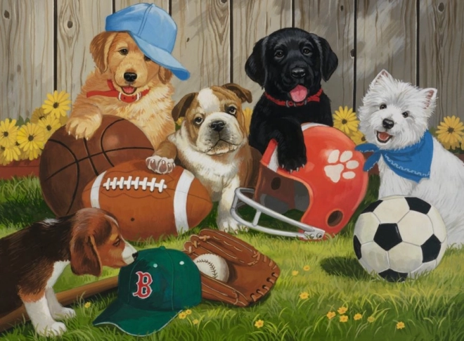 Puzzle infantil Ravensburger – cachorros, 200 piezas