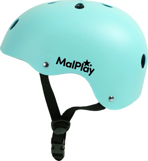 casco ciclista infantil safekiddo, turquesa, talla s (48–54 cm)