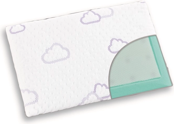 Almohada ergonómica Träumeland Wolke 41 × 26 × 2,5 cm
