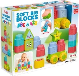 Bloques de construcción blandos para los niños más pequeños