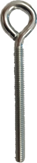 Ojo cerrado con rosca métrica M 5 × 50 mm, galvanizado (200 uds)
