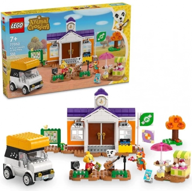 LEGO® Animal Crossing™ 77052 K.K. y el concierto en la plaza