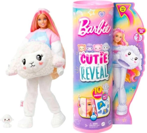 Barbie Cutie Reveal Cosy Cute Tees muñeca ovejita