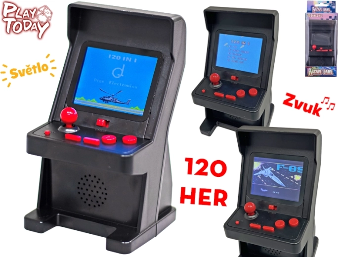 Consola de juego portátil Play Today con 120 juegos y pantalla en color