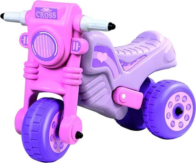 Bicicleta de equilibrio rosa Cross Motor 1 59 × 38 × 45 cm