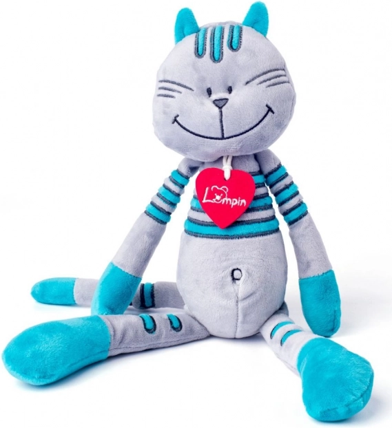 Gato de peluche Lewis – gatito suave con corazón de fieltro
