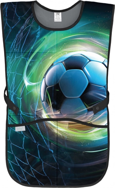 Delantal infantil con diseño de balón de fútbol