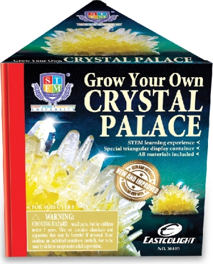 Kit 4M para cultivar un cristal amarillo
