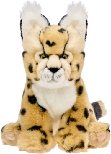 Serval de peluche de 25 cm
