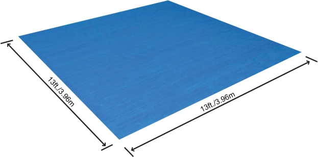 Alfombrilla protectora para piscina 396x396 cm de Bestway