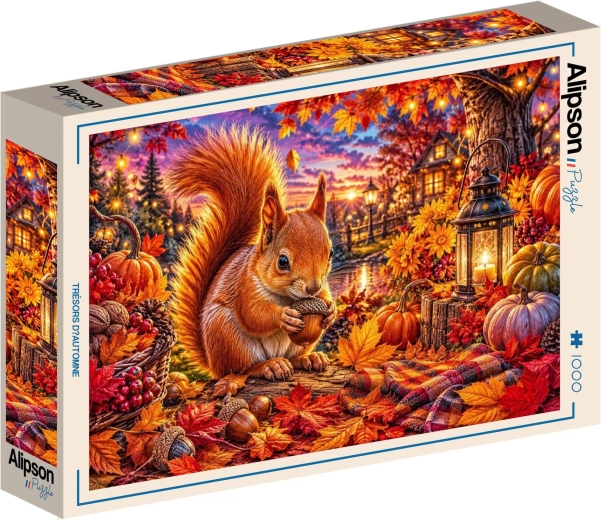 ALIPSON Puzzle Tesoros de otoño de 1000 piezas