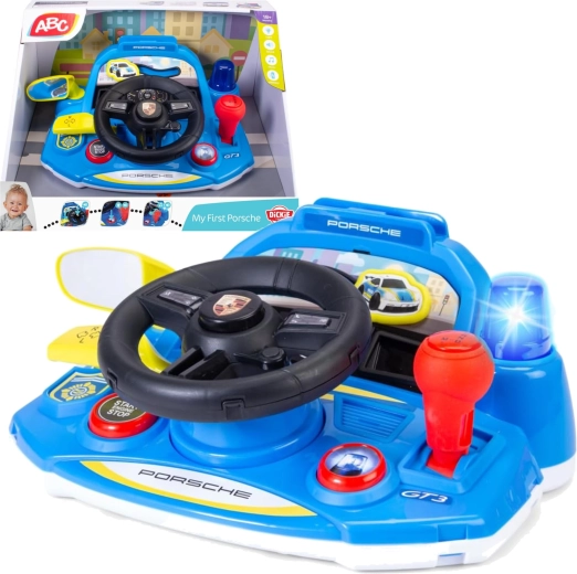 Volante interactivo ABC My First Porsche con luces y sonidos