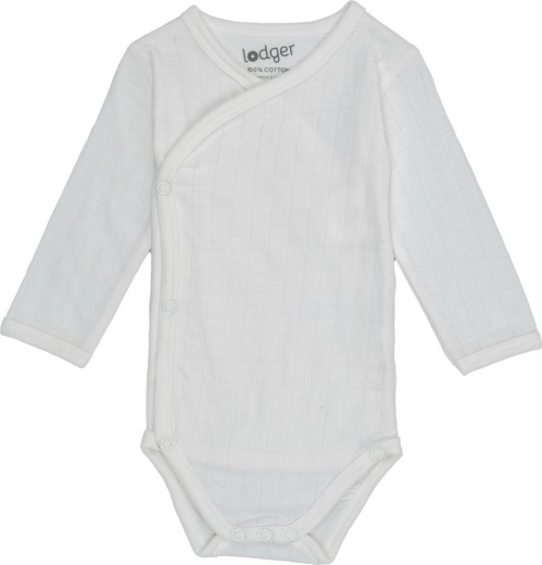 Body infantil Lodger de algodón hidrófilo con manga larga Cloud Dancer