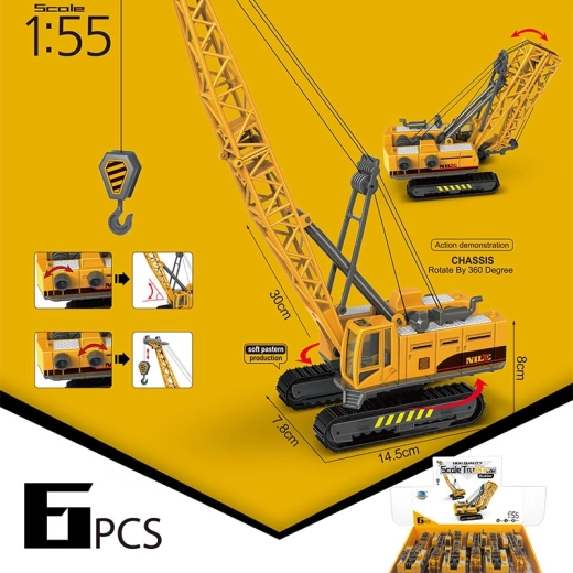 Grúa de construcción 1:55