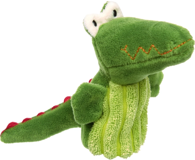 Títere de dedo de felpa cocodrilo Sigikid