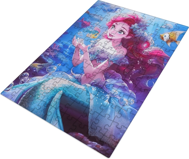 Puzzle infantil de sirena, 100 piezas