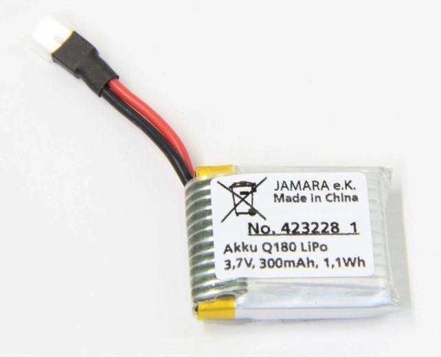 Batería Li-Pol Jamara Q180 3,7 V 300 mAh