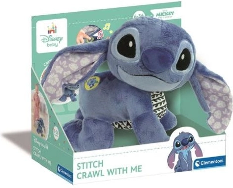 Stitch de peluche interactivo que gatea Clementoni Baby