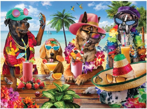 Puzle Fiesta tropical 1000 piezas ANATOLIAN