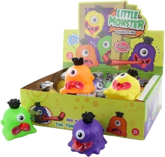 Monstruo aplastable – juguete antiestrés para niños