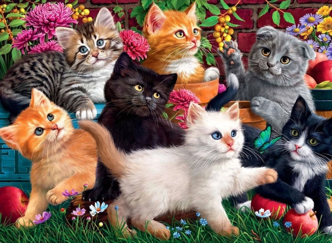Gatitos traviesos Puzzle de 260 piezas