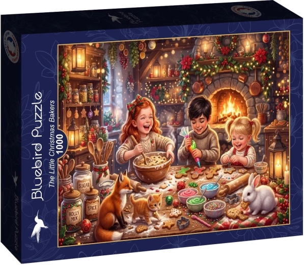 Rompecabezas BLUEBIRD Pequeños pasteleros navideños de 1000 piezas